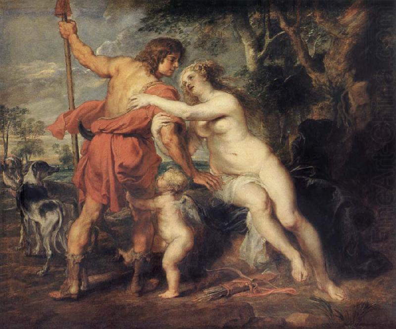 Venus and Adonis, Peter Paul Rubens